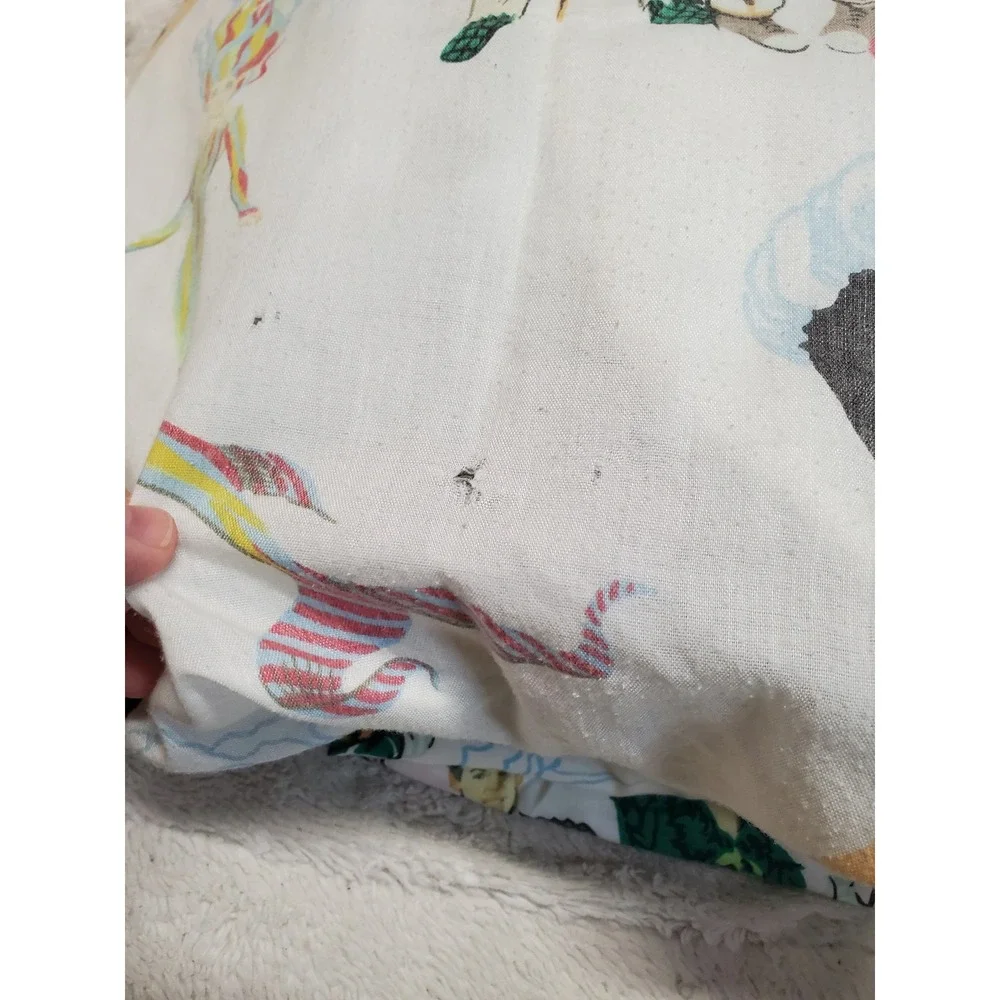 Vintage Hook Movie Peter Pan Tinkerbell Retro Twin Bedding Flat Fitted Sheet Set